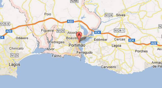 Portimao city map